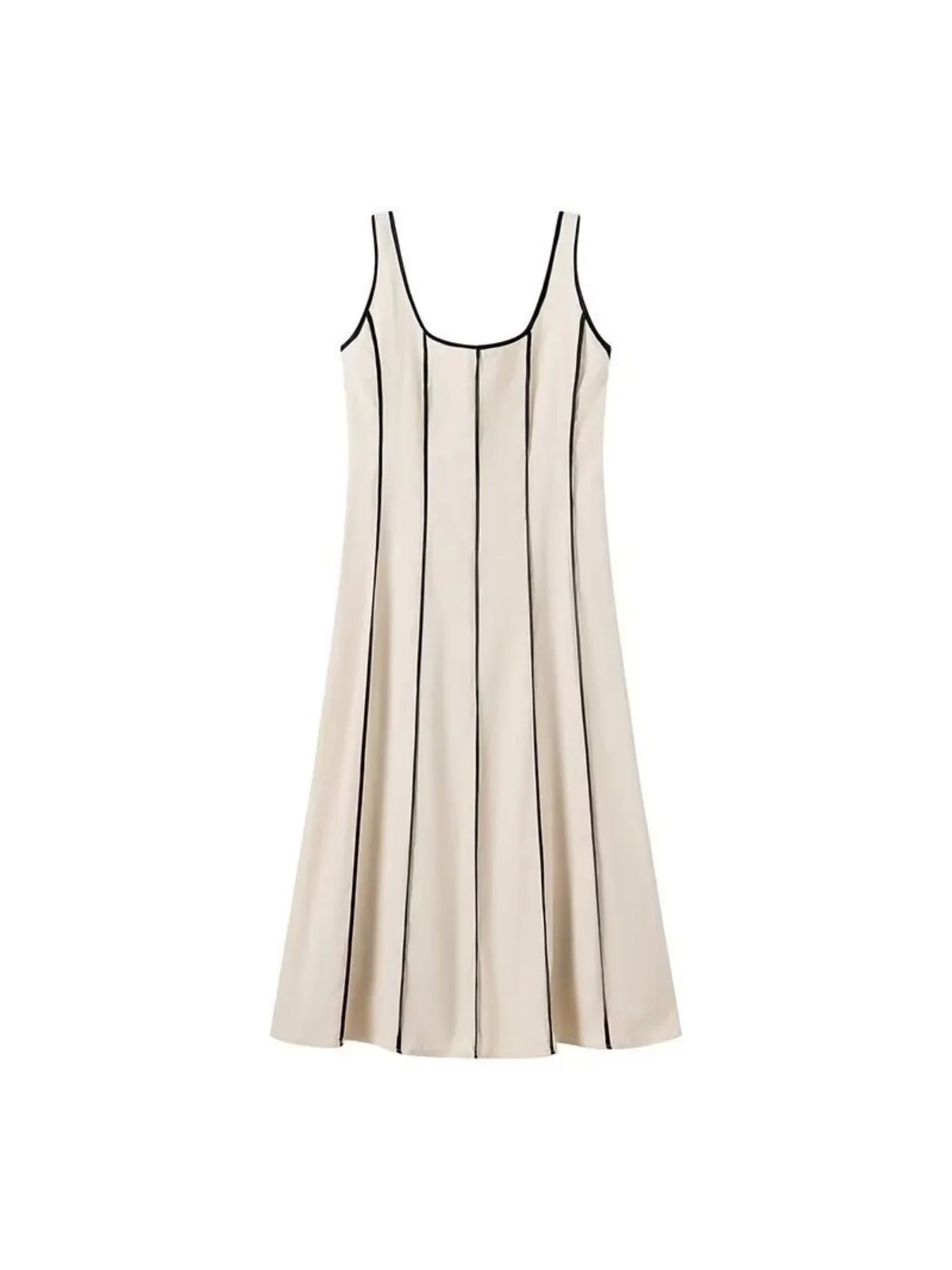 Striped Tank Dress - LA FEMME WANDERER