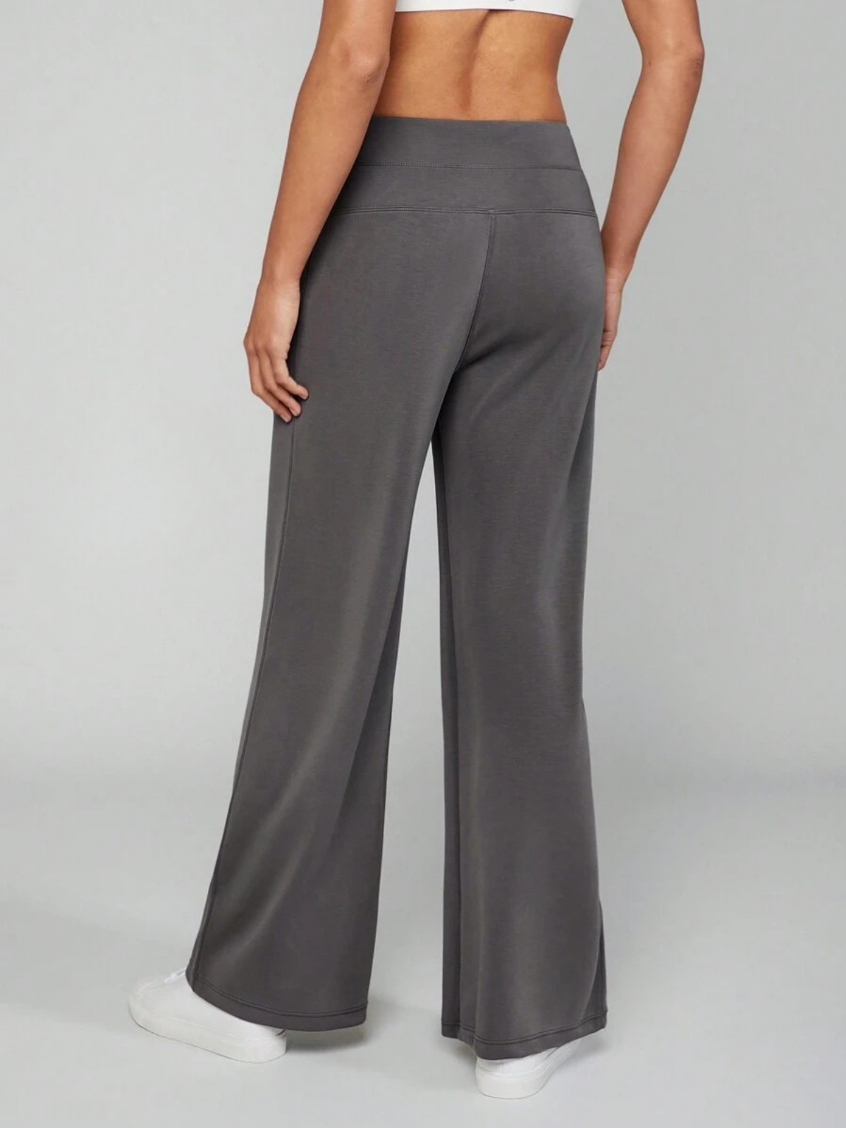 Modal Silk Wide Leg Lounge Pants High Waist With Pockets For Everyday Comfort And Style