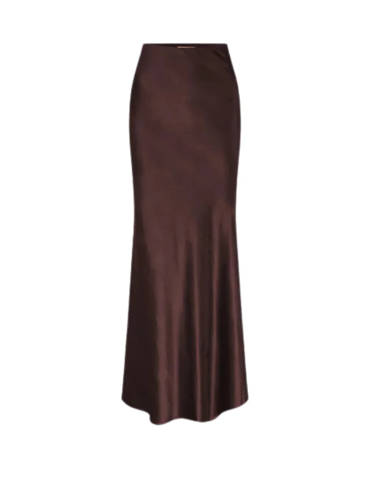 Minimalist Satin Slip Skirt - LA FEMME WANDERER