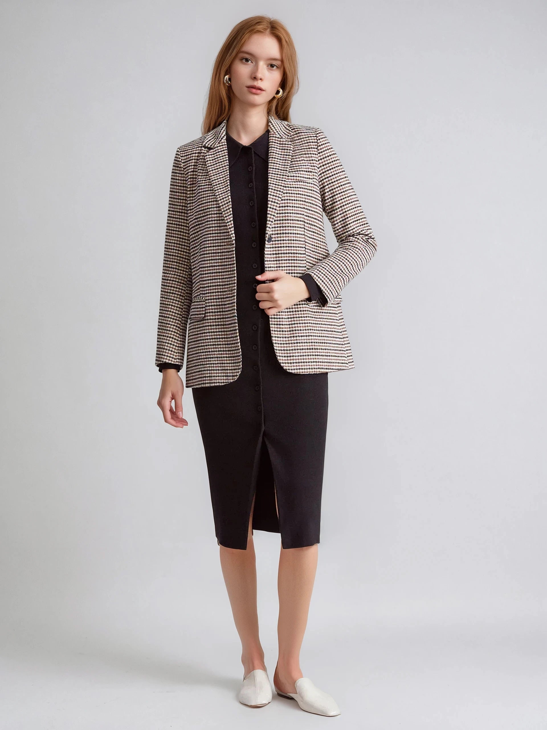Stealth Mission Tweed Jacket - LA FEMME WANDERER