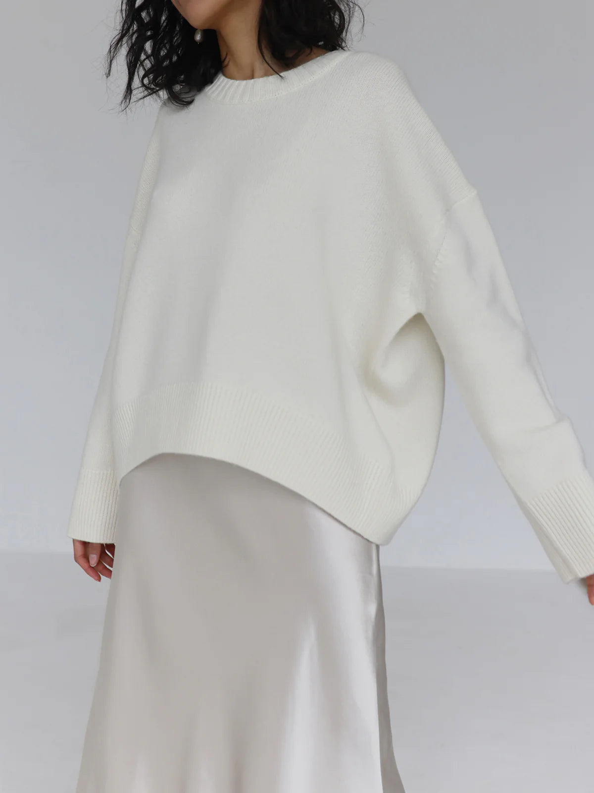 Candyfloss Oversized Pullover Sweater - LA FEMME WANDERER