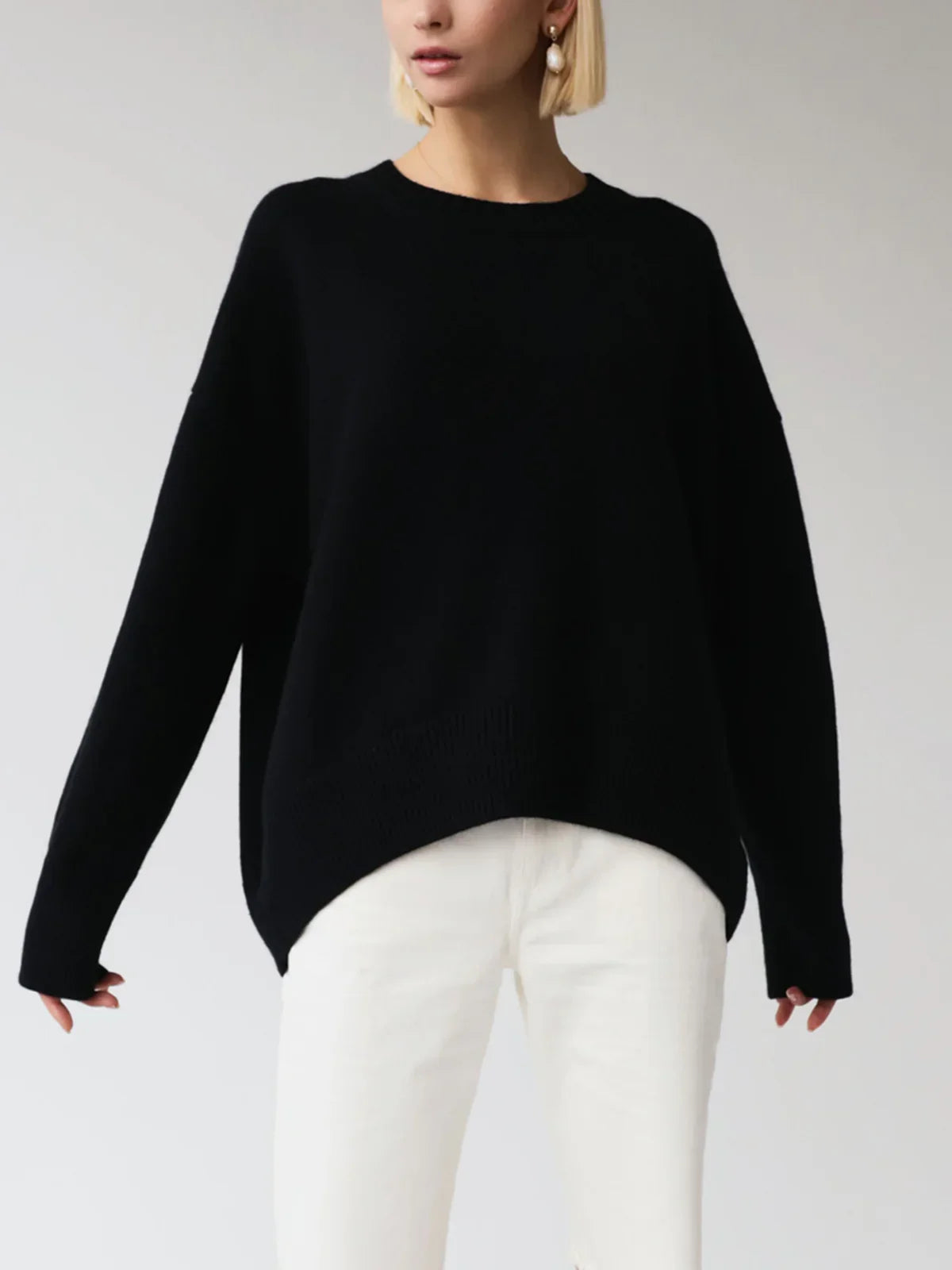 Candyfloss Oversized Pullover Sweater - LA FEMME WANDERER