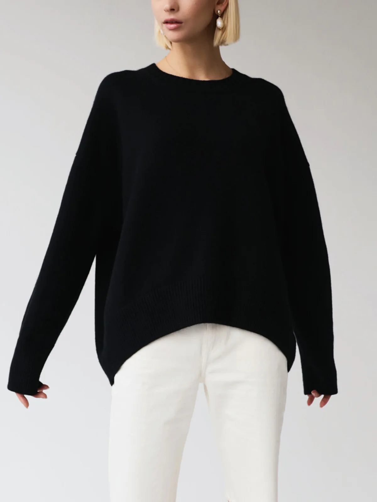 Candyfloss Oversized Pullover Sweater - LA FEMME WANDERER