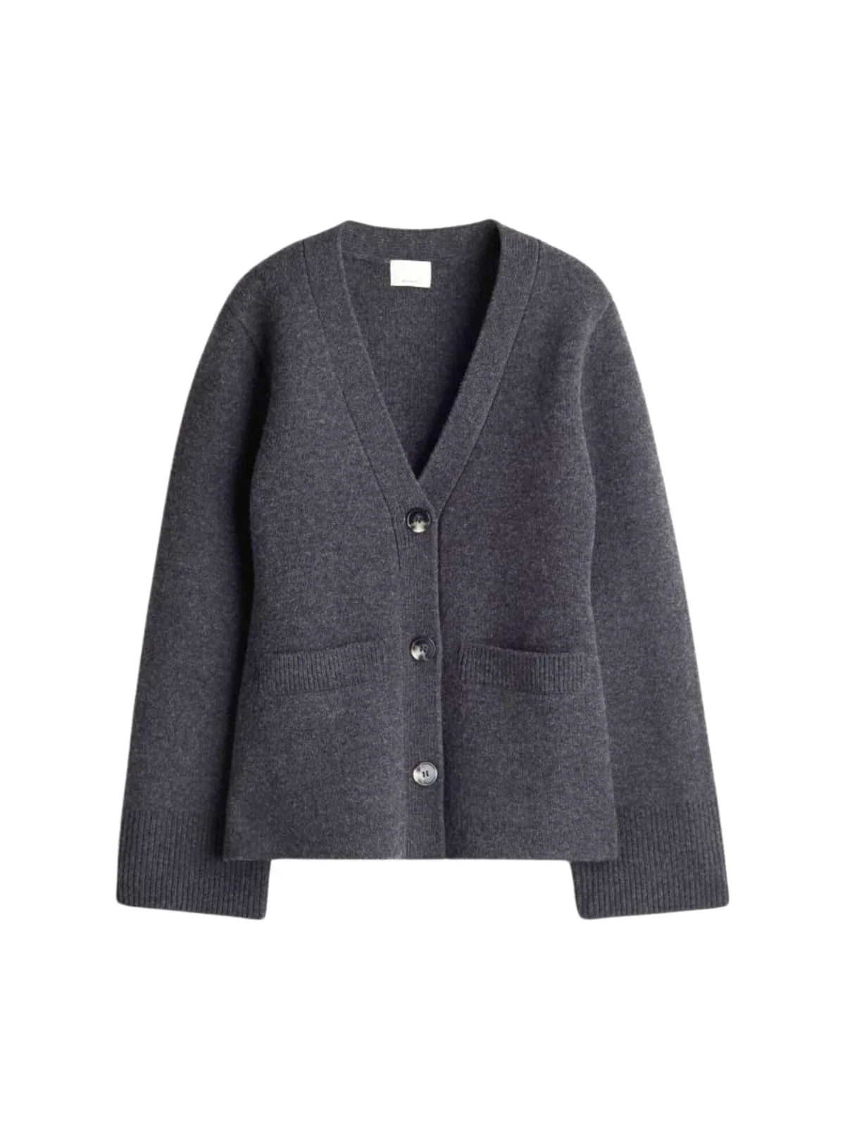 All-match V-neck Long-sleeved Knitted Cardigan - LA FEMME WANDERER