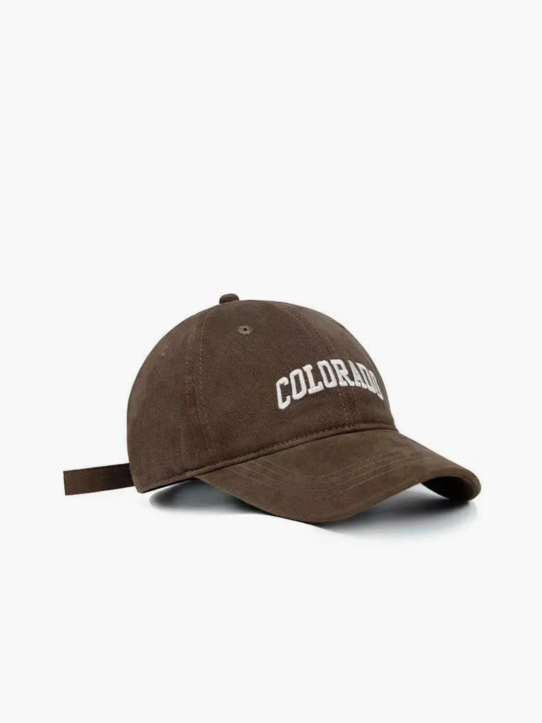 Vintage Letter Embroidery Hat - LA FEMME WANDERER