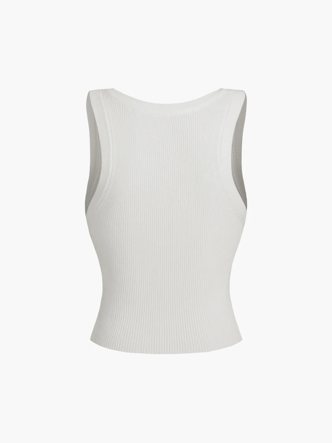 Solid Ribbed Sweater Top - LA FEMME WANDERER