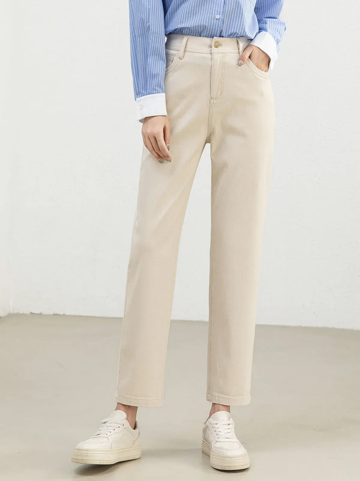 Always Casual High Waist Pants - LA FEMME WANDERER