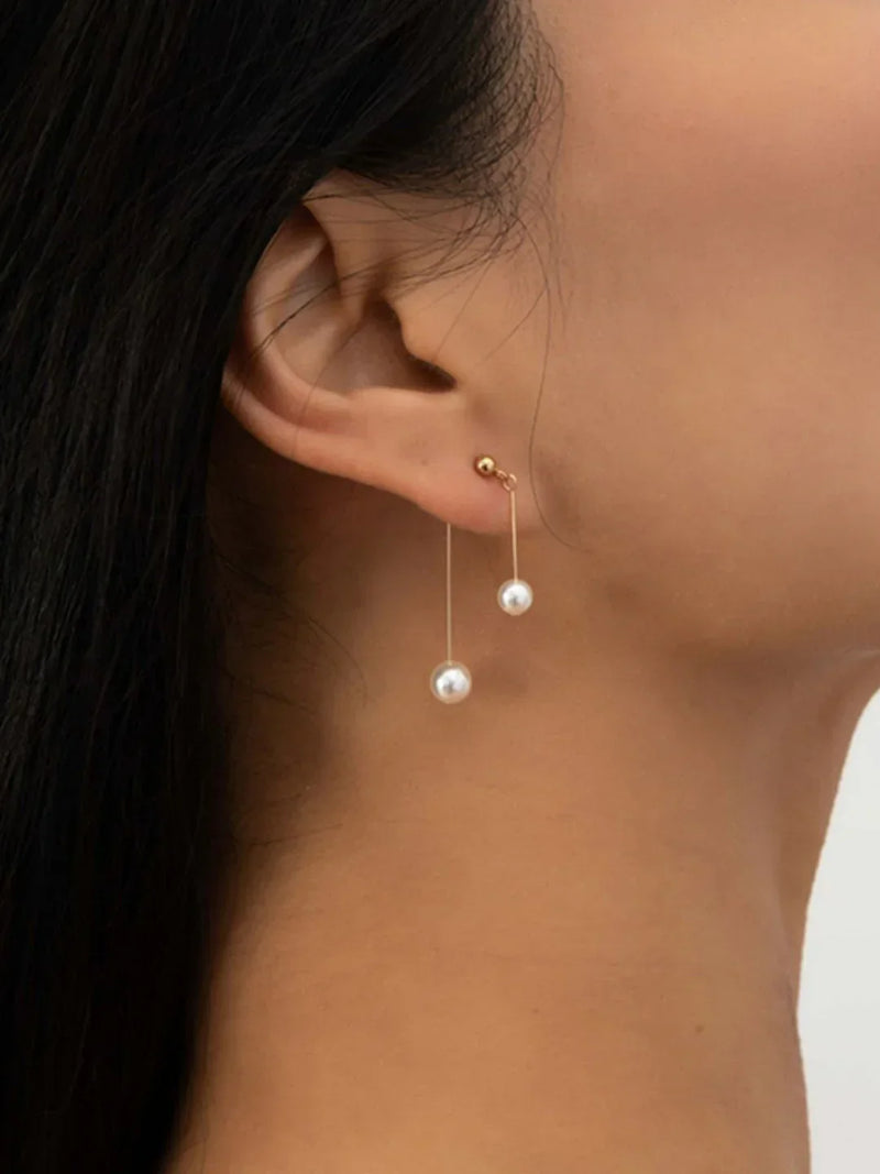 Romantic Pearl Drop Earrings