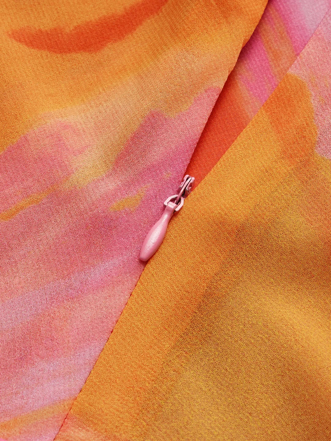 Semi-Sheer Halter Backless Tie Dye Short Dress - LA FEMME WANDERER