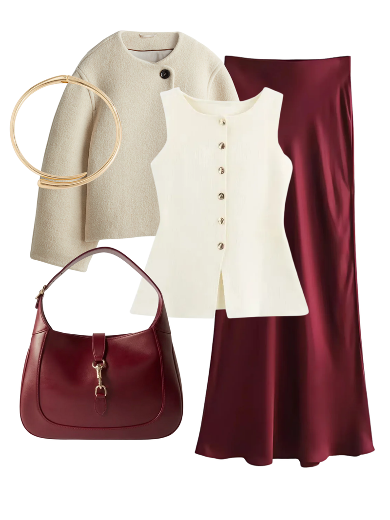 Burgundy Look - 2