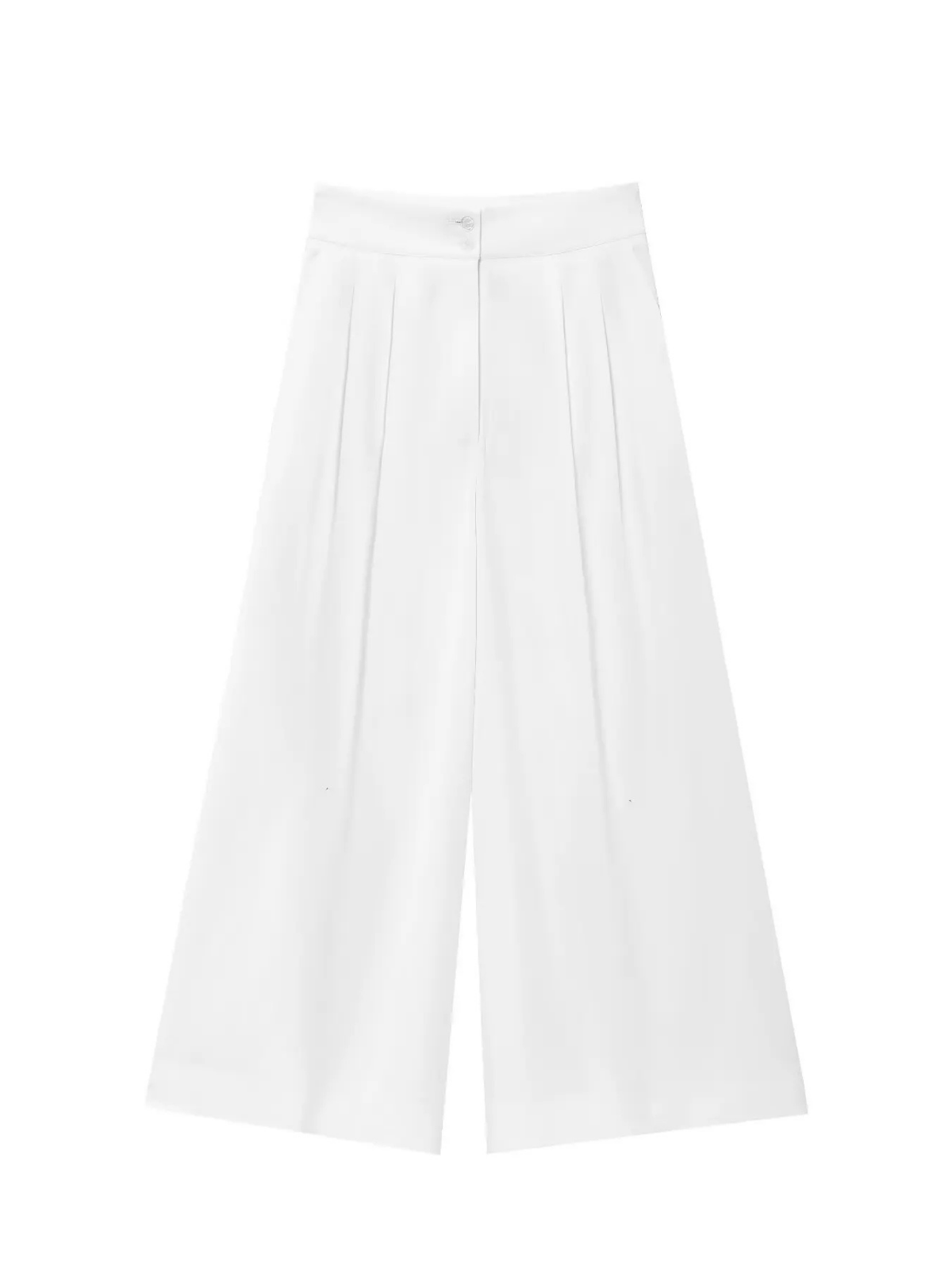 Chic Belted Sleeveless VNeck Suit