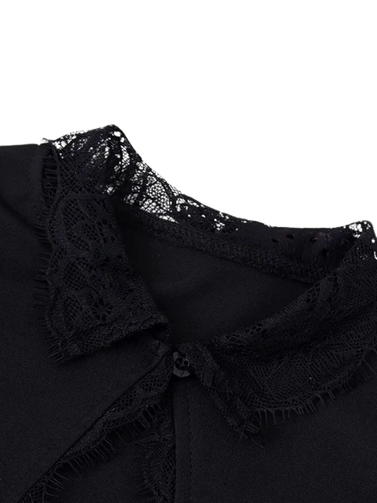 Lace Patchwork Cutout Mini Dress