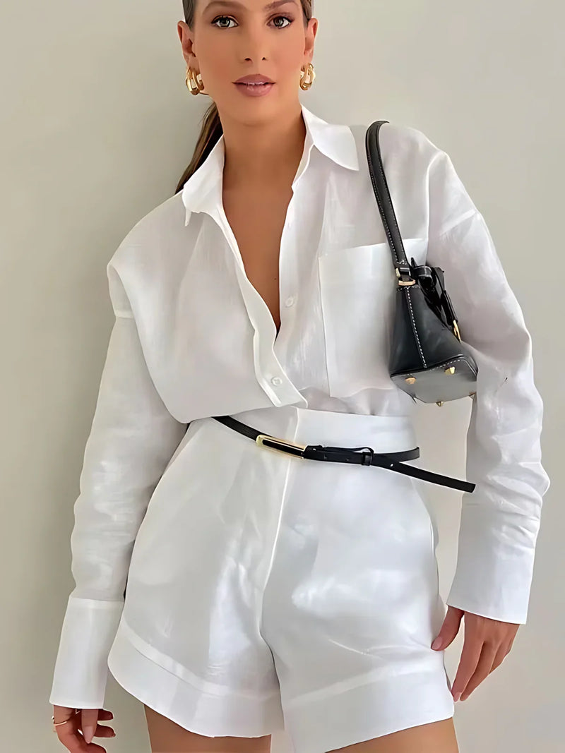 Summer Time Short & Shirt Matching Set