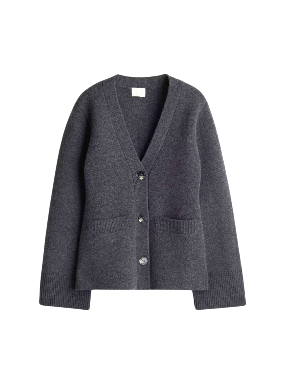 All-match V-neck Long-sleeved Knitted Cardigan - LA FEMME WANDERER
