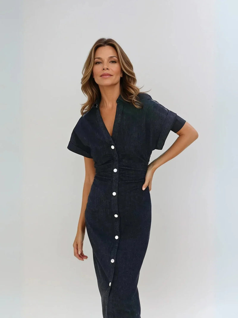 Always Casual Denim Long Dress