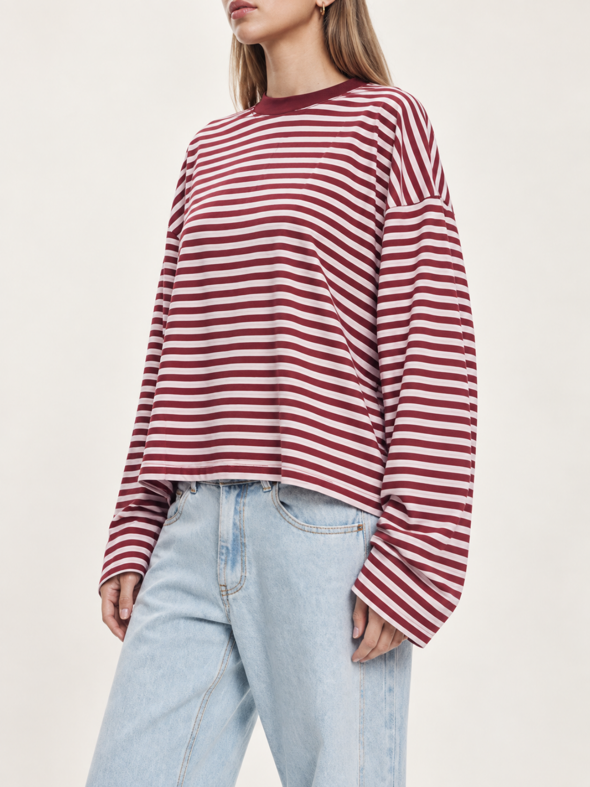 Amélie Puff-Sleeve Cotton Top